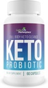 Keto Probiotic - 40 억 쿠프 - 소화 건강, 면역 건강, & Gut 건강 촉진 - Keto Friendly Probiotic - Full Body Keto Cleanse Aid - 감소 된 Bloating - 남성 및 여성을위한 Keto Probiotics