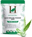 H&C 초본 성분 전문가 100% 순수한 알로에 Vera 젤 비료 분말 200X 100g | 강한 뿌리 자극자 | 식물 Immunity 건축업자
