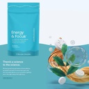 에너지 카페인 민트 (90), 설탕 무료, 채식, 글루텐 프리, Peppermint. L-Theanine, Caffeine, B12 & B6를 가진 부스트 초점, 내구시간. 빠른 행동, 빠른 에너지를 위해 Pocket-Sized.