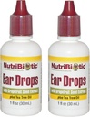 Grapefruit Seed Extract와 Tea Tree Oil (Pack of 2), 1 Oz 각각을 가진 NutriBiotic Ear Drops