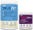 RSP NUTRITION AminoLean Pre 운동 에너지 (BlackBerry Pomegranate 30 서빙) TrueFit Protein Powder (Vanilla 2 LB)