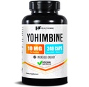 Healthfare Yohimbine HCL 10mg | 240 Vegan 캡슐 | 최대 힘 공식 | 비 GMO & 글루텐 프리 | 미국에서 제작