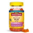 Nature Made Advanced Womens Gummy Multivitamins with Magnesium Citrate, 칼슘, B 비타민, 여성용 멀티 비타민 Gummies, 90 멀티 비타민 Gummies, 30 일 공급