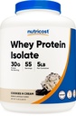 Nutricost Whey Protein Isolate (쿠키 N 크림) 5LBS