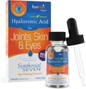 Hyalogic Synthovial 7 Hyaluronic 산 액체 - HA 합동 지원 - Vegan - 1개 oz