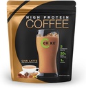Chike Chai Latte High Protein Iced Coffee, 20 G Protein, 2 샷 에스프레소, 1 G Sugar, Keto Friendly 및 글루텐 무료, 14 서빙 (16 Ounce)