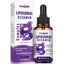 Liposomal 비타민 B 복잡한 액체 이하 언어 B 복잡한 비타민 여성 남자를 위한 보충교재는 흡수 메틸을 섞는 B12, B1, B2, B3, B5, B6, Folate, 에너지와 면역성이 있는 지원 2.0 oz를 개량했습니다