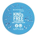 Rimmel London Kind & Free, Clear, Brow Wax, 쉽게 적용 할 수, 오래 견딘 홀딩, 아니 흔들어, 아니 잔류물, Lifted Brows, 0.28oz