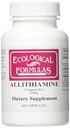 생태 공식 Allithiamine 비타민 B1 50 Mg, 백색, 60 조사