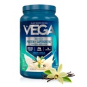Vega 프리미엄 단백질 + Supergreens - 20g 단백질, 크림 바닐라, 25 서빙, Spinach, Kale, Alfalfa 잔디, 브로콜리, 0g 설탕 추가, 비 GMO, 글루텐 무료, 낙농장 무료, 1.68 파운드 (패키지 May Vary)