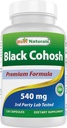 제일 자연적인 검정 Cohosh 540 mg 120의 캡슐