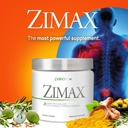 ZIMAX 슈퍼 ANTIOXIDANT - 100 % 천연 - 높은 흡수 쿠르쿠민, 로즈마리 추출물, 포도 씨앗 추출물, 올리브 잎 추출물 ORAC 3,451,770 (수당) 90 그램 (2 팩)