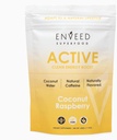 SUPERFOOD Active | 천연 카페인과 Adaptogen Pre Workout Powder - Yerba Mate, Green Coffee Beans & Himalayan Pink Salt | Jitters 또는 Crash와 함께 에너지 레벨 강화 — 20 서빙