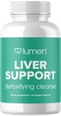 Liver Support - 강력한 Detoxifying Cleanse Supplement - 우유 이틀, 다 델리, 심황, 생강, 사탕 뿌리, 버베리, & Artichoke 추출 - 60 야채 캡슐 (60 개)