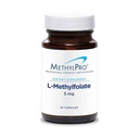 MethylPro L-Methylfolate 5 mg - 건강한 Mindset 지원 - 메틸화 지원 & 생화확적인 반응을 위한 활동적인 Folate - 높게 생물 가능 - 가동 가능한 투약 - 30의 서빙 - 30의 캡슐