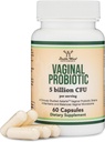 여성을 위한 질 Probiotics - 4개의 Probiotics는 질 PH 균형, 질 안락, 냄새 통제 및 미생물 균형 (60의 캡슐, 봉사 당 5억 CFU)를 위해 임상으로 장식했습니다