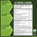 TruWild Greens Superfood Juice Powder, 22 + Greens & Anti-Oxidants, Natural Immune, 스트레스, 소화 지원 분말, 90 서빙, 3 팩