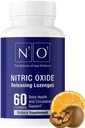 N1O1 니트로 산화물 Lozenges - 60 조사 - 심장 건강, 순환, 에너지, 혈액 흐름, 산소, 건강한 혈압, 남자 & 여자를 위한 심혈관 지원