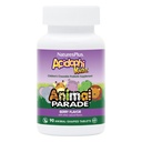 NaturesPlus Animal Parade AcidophiKidz, Berry flavor - 90 Chewable, Animal-Shaped Tablets - Probiotics, FOS 및 Grape Seed와 함께 2 팩 - 180 총 서빙