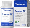 ProstateRX Saw Palmetto, Pygeum & Pumpkin Seed Extract | 전립선 및 유린 건강 | 방광 빈 | 감소 긴급 | 임상 강도 60 캡슐