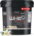 궁극적 인 영양 Prostar Whey Protein Powder Isolate, Vanilla - 낮은 Carb, 근육 이익 및 회복을위한 높은 단백질 분말 Shake - 낮은 나트륨, 낮은 Fat & Keto 친절 - 10 파운드 버킷