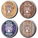Viking Revolution 4 Beard Balm Variety Pack (1oz 각각의) - 샌들우드, 소나무 & 시더, 베이 럼, 클레리 Sage - 스타일, 강도 및 부드러움 곰과 무수 - 남성용 왁스
