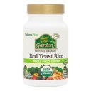 자연 플러스 라이프 가든의 소스 인증 유기 레드 효모 쌀 - 600 mg, 60 Vegan 캡슐 - 전반적인 웰빙을위한 영양 지원 - 채식주의, 글루텐 - 무료 60 서빙