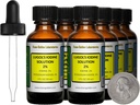 Lugol의 Iodine/2% 해결책/8개의 호박색 유리병/무료 Droppers에 있는 8개 Oz