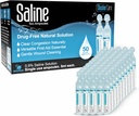 Saline Ampoules - 분무기, 나트륨 염화물 0.9%, 아기, 아이, & 성인을 위한 Nasal 정화, 메마른 Nasal 배려, 부상 청소 - 50 조사 (5ml 각각)를 위한 Saline 해결책