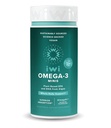 Iwi Omega-3 Mini Softgels (30 서빙), 삼키기, EPA + DHA와 식물 기반 조류 오메가 3, 전체 바디 지원 Dietary Supplement, Krill & Fish Oil Alternative, No Fishy Aftertaste