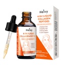 여자를 위한 Heivy 액체 교원질, Radiant 피부를 위한 액체 Biotin & 교원질, 머리 성장, 강한 못, 합동 지원, 20500 mcg 4-in-1 교원질 하락, 진보된 흡수, 라즈베리 풍미 2 FL OZ