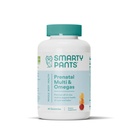 여성을 위한 SmartyPants Prenatal 비타민, Multivitamin Gummies: Omega 3 물고기 기름 (EPA/DHA), Biotin, Methylfolate, 비타민 D3, C, 비타민 B12, B6, A, K & 아연, Inositol, 80 조사 (20 일 공급)