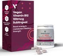 Vegan Vitamin B12 Sublingual Supplement - Metabolism & Energy, 비타민 및 건강 보조제 - (60 정제)