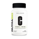 NutraBio 비타민 C 로즈 엉덩이 - 건강한 뼈, 치아 및 Gums, 면역 기능 지원 - 필러 또는 절제 없음 - (120 캡슐, 캡슐 당 비타민 C 1000mg)