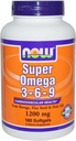 슈퍼 오메가 3-6-9 1200mg 180 Softgels (2의 포장)