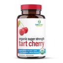 Super Strength CherryPURE Tart Cherry Supplement - 50 : 1 미국 농축 - SolaGarden Naturals의 비 GMO Montmorency Cherries로 제작되었습니다. 60 비 GMO Veggie 캡슐.