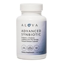 Alaya Naturals Advanced Synbiotic - Probiotic + Prebiotic - Sunfiber®의 Prebiotics와 14 억 CFU 지연 릴리스 Probiotic 보충 및 Gut Lining Integrity를위한 L 글루타민 - 60 캡슐
