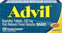 Advil 200mg 모자 100 각