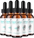 ZenCortex Tinnitus Ear Drops - ZenCortex 24, Zen Cortex Liquid Drops, ZenCortex 리뷰, 귀 구호를위한 ZenCortex 드롭 (5 팩 - 5 개월 공급)