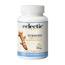 ECLECTIC INSTITUTE Raw Freeze-Dried Turmeric | 미국 Grown | 채식주의, 비 GMO, 글루텐 프리 | 90 CT (395mg)