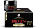 남자 & 여자를 위한 Himalayan Shilajit 수지 - 유기 Shilajit, Fulvic 산 & 85+ 자연적인 추적 무기물 - Ayurvedic 규정식 차 수지, 10 자연적인 성분 f - 90의 서빙, 1.27oz