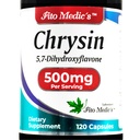 FITO MEDIC'S - Chrysin - 500mg - 열정 꽃 - 120 캡슐, 매우 높은 흡수 s.