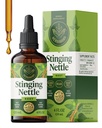 HERBAMAMA Sting Nettle Tincture - Sting Nettle Root Extract와 Vegan Urinary Tract 지원 - 비 GMO, 알코올 및 설탕 무료 Urtica Dioica 보충 - 84 일 공급