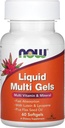 지금 음식 액체 다 Softgels 60 Sgels