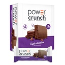 Power Crunch Protein Wafer Bars, 맛있는 맛, 트리플 초콜릿, 1.4 Ounce (12 개)