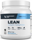 투명 실험실 Lean Pre-Workout - Acetyl L-Carnitine, Beta Alanine 분말, & PurCaf 유기 카페인 분말을 가진 남자와 여자를 위한 몸 Recomposition 전 운동 - 30의 서빙, 파란 나무 딸기