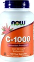지금 C-1000, Bioflavonoids의 100 mg와 더불어, 100개의 캡슐 (2의 팩)
