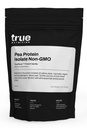 True Nutrition Pea Protein Powder Isolate - 25g Non-GMO Vegan Protein Powder per 서빙 - 낮은 캐비티, 낮은 지방, 높은 루신 - 글루텐 무료, 유제품 무료 - 프랑스어 바닐라 - 1LB