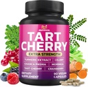 BMVINVOL Tart Cherry 20 : 1 추출물 - Moringa, Chanca Piedra, Celery, Cranberry 추출물 및 90 캡슐 - 3 개월 공급