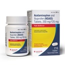 이중 활동 아세타미노펜 250mg와 Ibuprofen 125mg 모자lets, Minor Aches와 고통, 두통, 두통, 두통, 생리적인 주름, Minor 관절염 고통, 216 조사를 위한 고통 구호의 8h까지